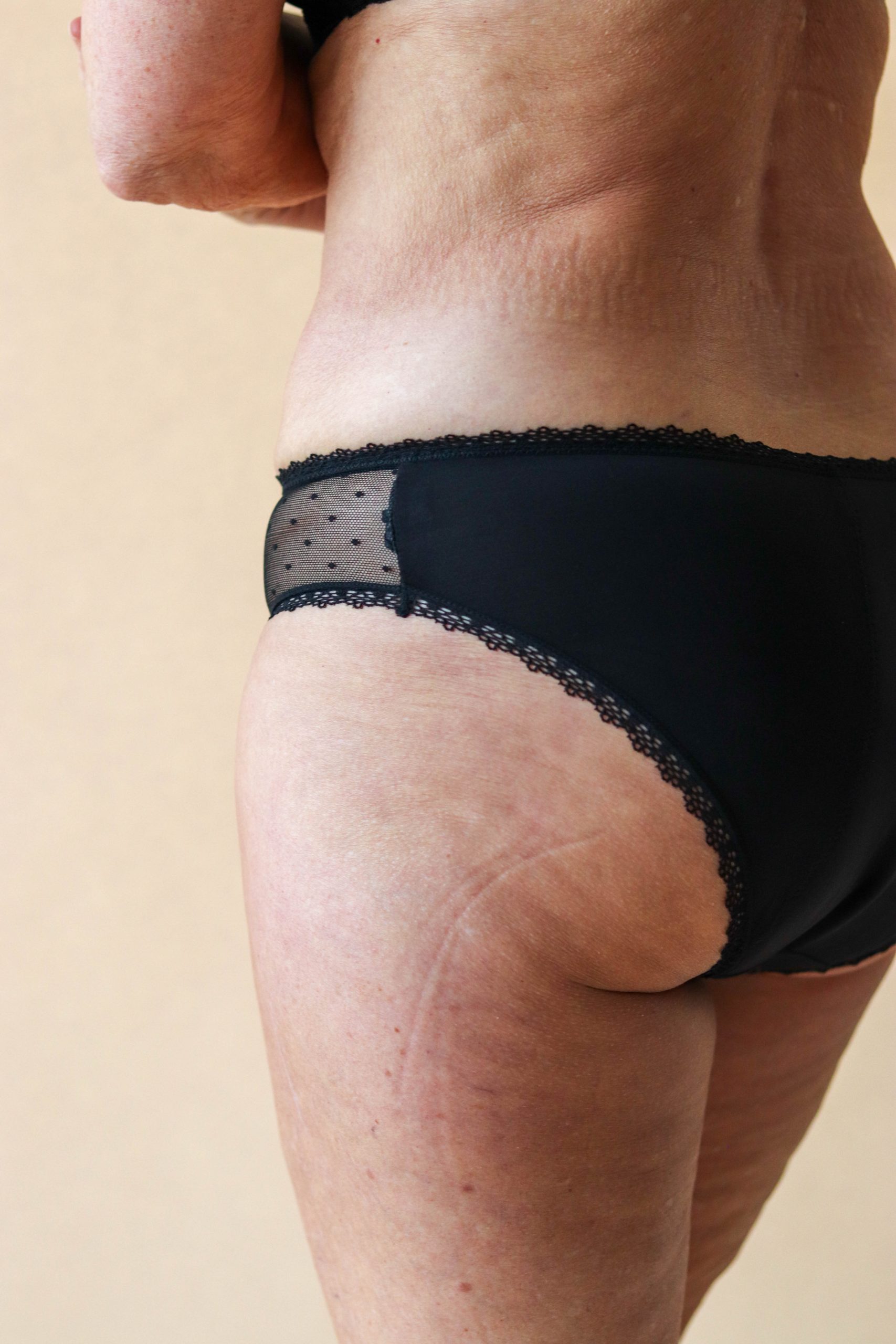 Dames 3-pack Nylon Menstruatie Ondergoed Hipster Mid Rise