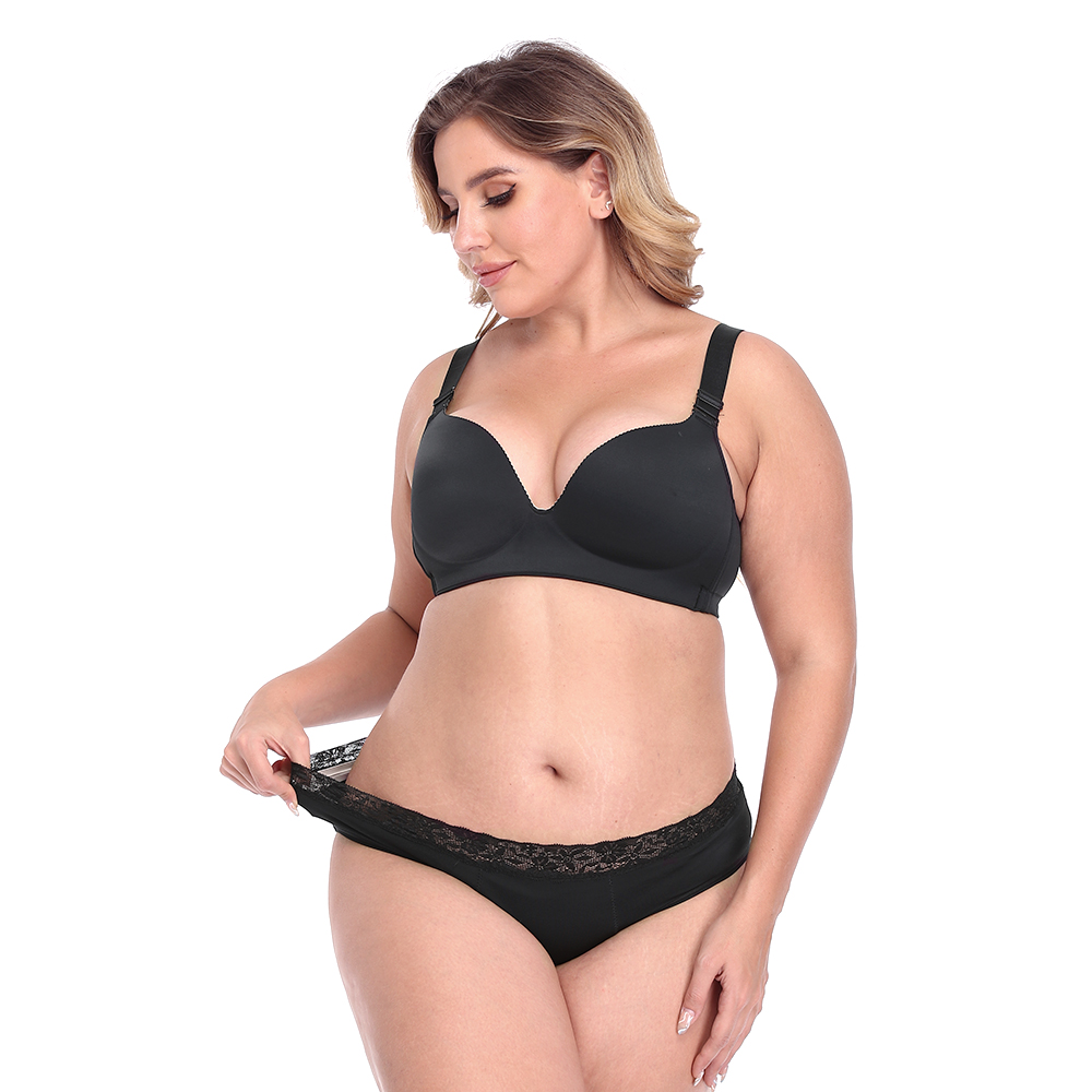 Dames 3-pack Nylon Menstruatie Ondergoed Hipster Mid Rise - Afbeelding 3