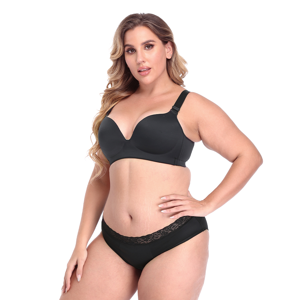 Dames 3-pack Nylon Menstruatie Ondergoed Hipster Mid Rise - Afbeelding 6