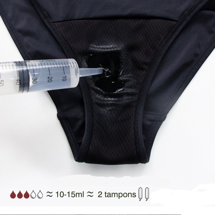 Tiener Menstruatie Badpak Nylon | 4 lagen - Afbeelding 5