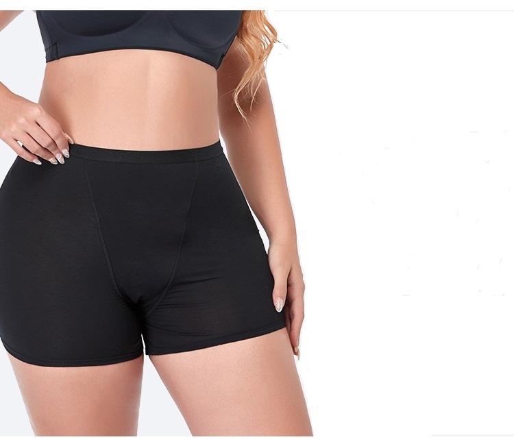 Tiener Bamboe Menstruatie Ondergoed Boxershort High-Waist 4 lagen - Afbeelding 8